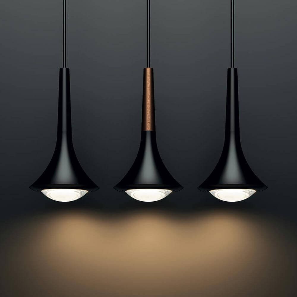Lodes Rain LED hanging lamp drops 7 Watt 1300 lm