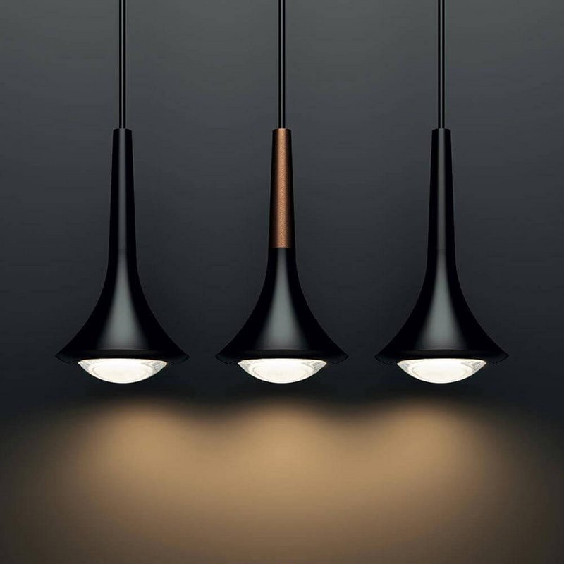 Lodes Rain Lámpara colgante LED gotas 7 Watt 1300 lm