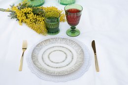ASSIETTE PLATE KAKI 27CM