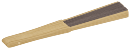 Fan, Natural, 21 cm, bamboo,
