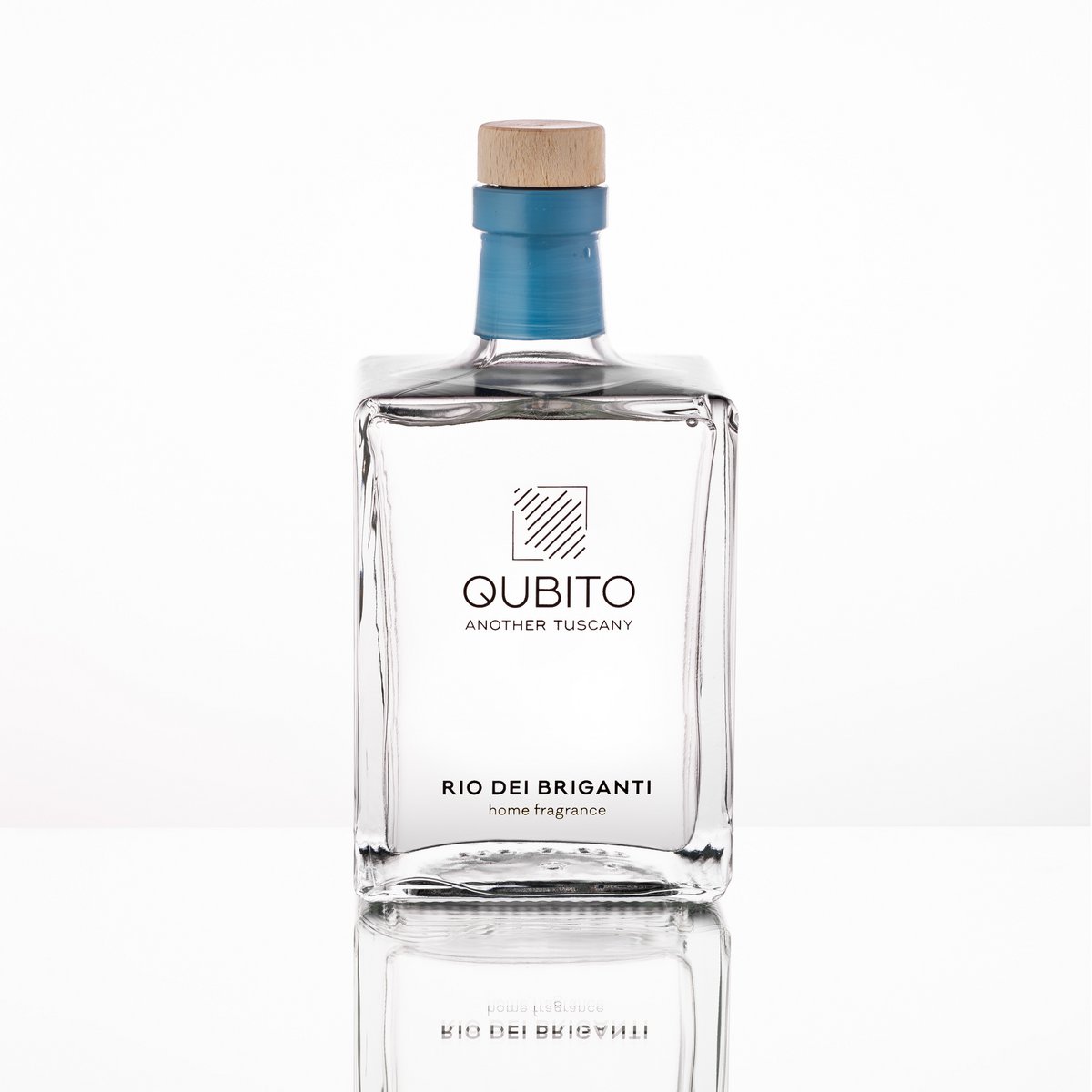 RIO DEI BRIGANTI (250ML), PARFUM D'AMBIANCE - DIFFUSEUR D'AMBIANCE AVEC BÂTONNETS, FLACON PEINT À LA MAIN, FABRIQUÉ EN ITALIE