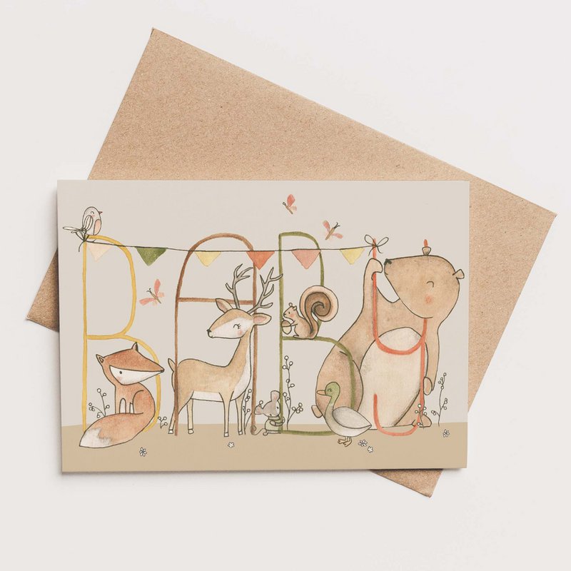 card + envelope - BABY
