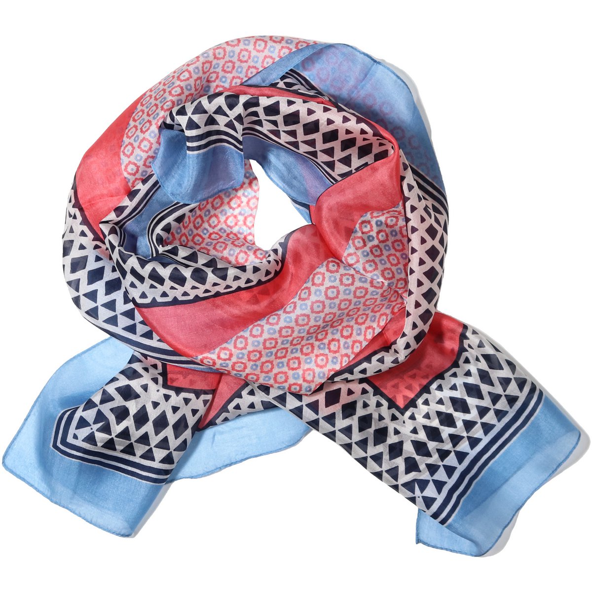 WS Scarf Silk Santiago Multi