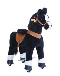 PonyCycle Official Classic ride på legetøj model U hest med bremse og lyd- fødselsdagsgave