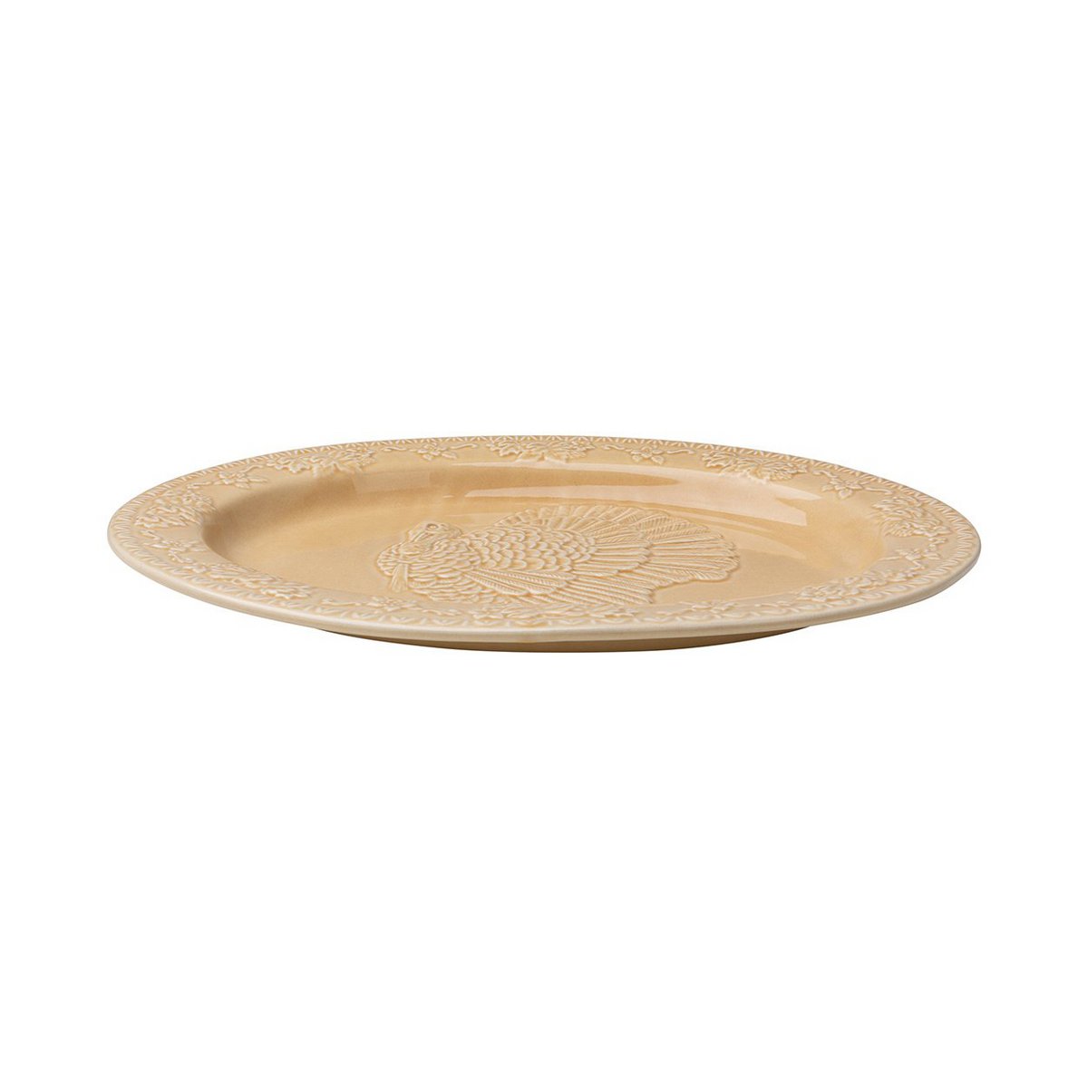 Oval bowl turkey 48x36x4cm Beige