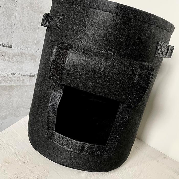 Dyrkningsposefilt med høstluge 38 liter