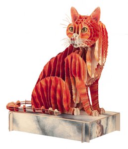 3D-insteekfiguur "Kat"