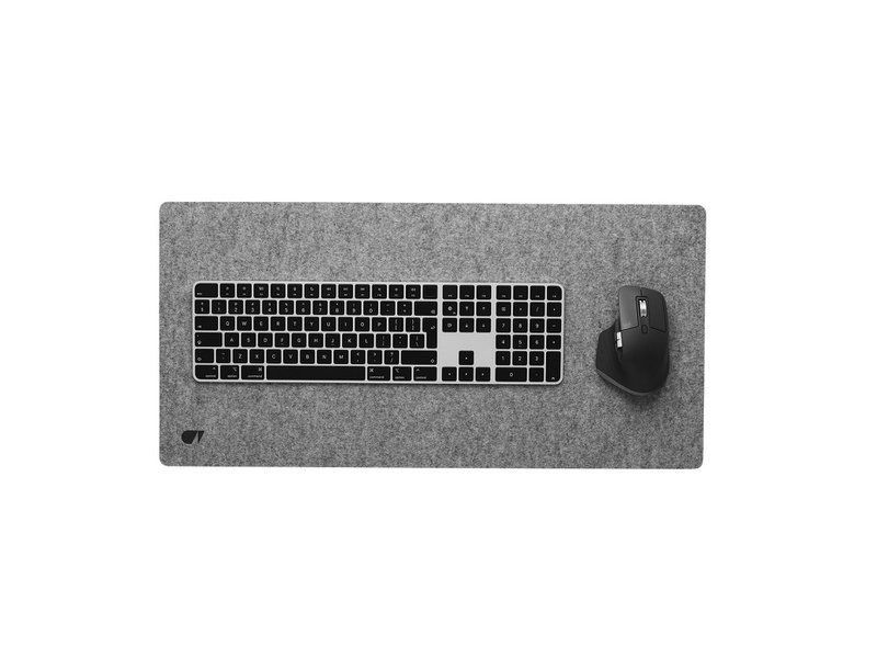 Felt & Cork Desk Mat - Anthracite