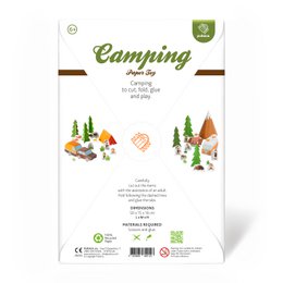Camping Paper Toy