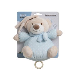 TEDDY MUSICAL - MOD. OSITO - BLEU