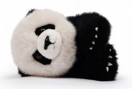 One Love Plush Toy - Panda Peng Black and White