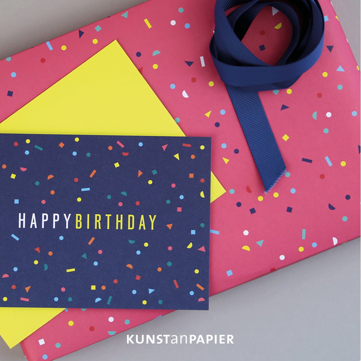 Geschenkpapier Konfetti Milo
