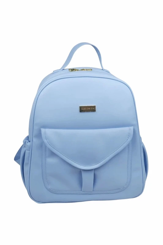 Sac à dos de maternité pour bébé en simili cuir