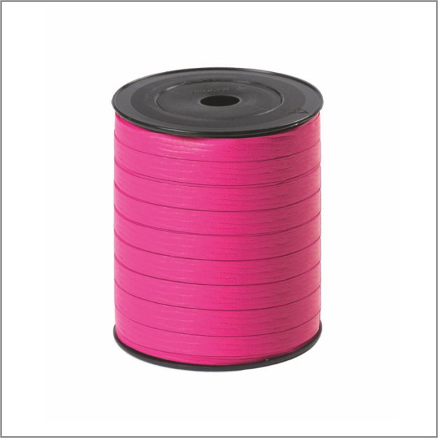 Paperlook krullint – 10 mm x 250 meter – pink