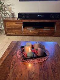Pear-Shaped Rapeseed Wax Candle