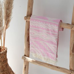 Hamamdoek aztèque rose