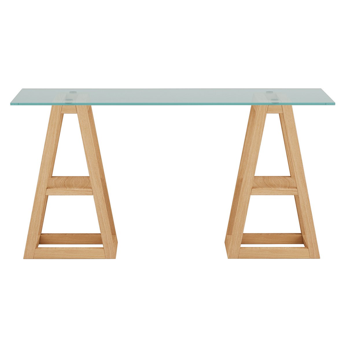 Mesa de escritorio roble pirámide nórdico Osaka
