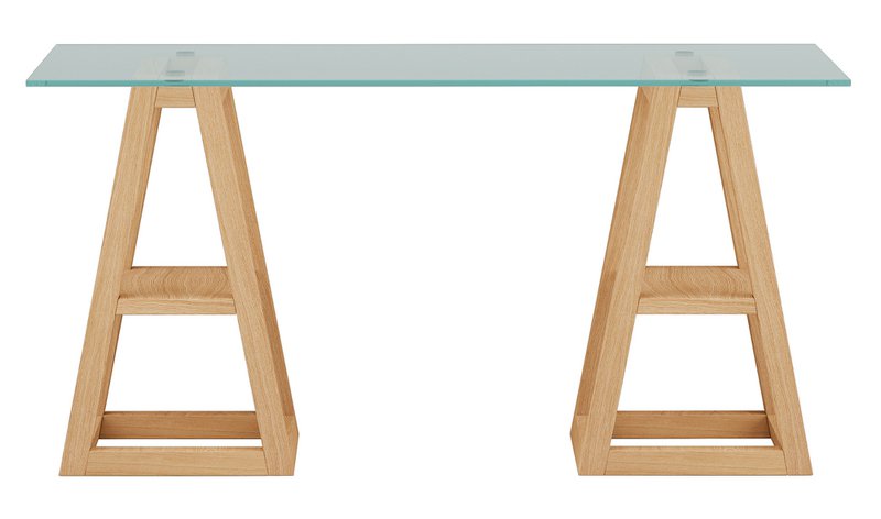 Nordic Osaka Pyramid Oak Schreibtischtisch