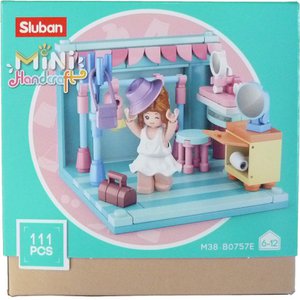 Sluban Mini Handcraft Dressing Room 111pc