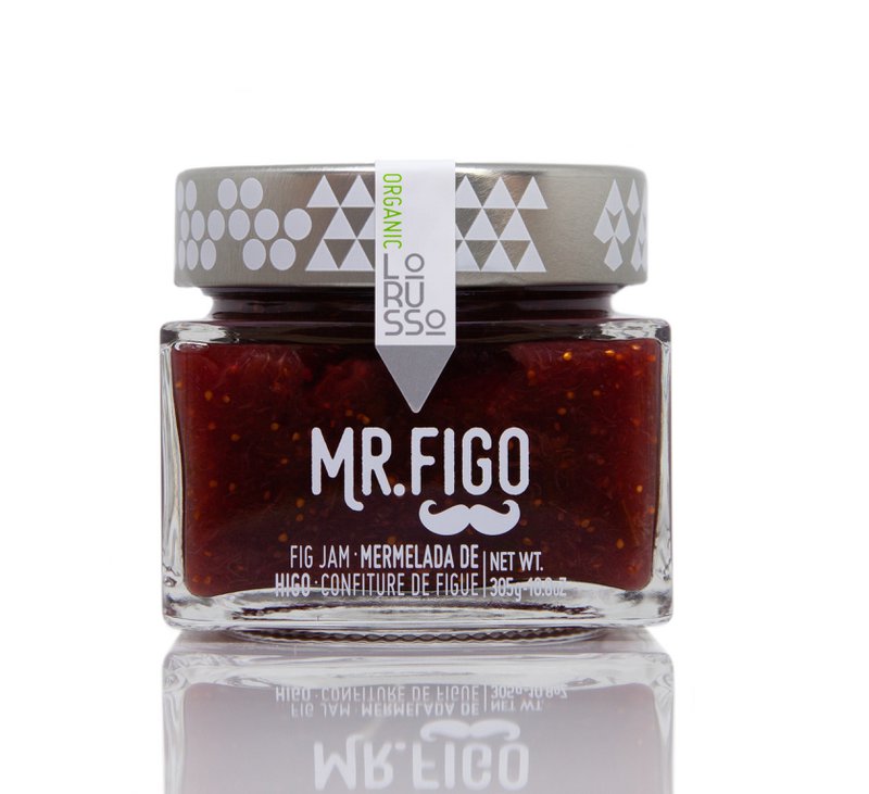 Confettura di fichi gourmet biologica con 85% di frutta - 305g