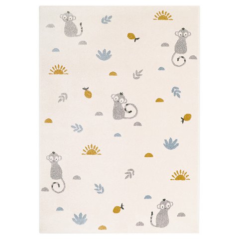Kinderzimmerteppich Little Monkeys LITTLE WILD MONKEY HONEY M