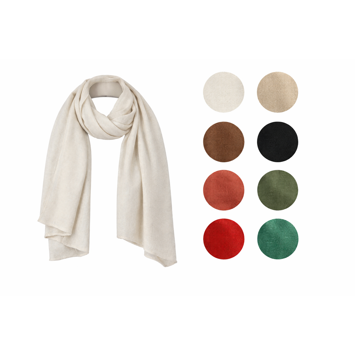 Viscose Scarf - 10+ Colors - Versatile use