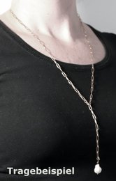 Charm Cosmopolitan perle rustfrit stål