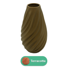 Lunaris 3D vaas - 3D geprinte vaas - Duurzaam PLA - Geschikt voor kunstbloemen