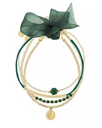 Bracelet Set 'Forest Green'