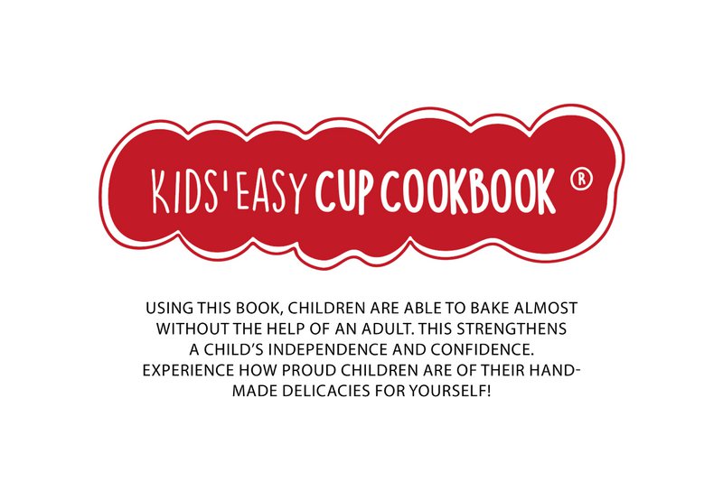 Kids Easy Cup Cookbook: Cooking with Kids (Part 2), Cooking box set incl. 5 colorful measuring cups