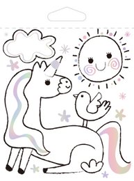 Mini Coloring Book - Unicorn