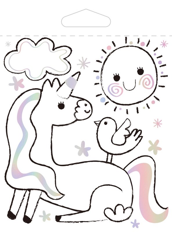 Mini Coloring Book - Unicorn