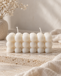 Bubble bar candle | rapeseed wax