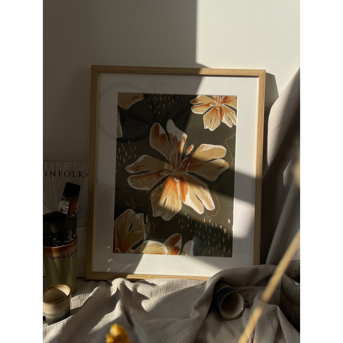 'Gibraltar Campion' Art Print