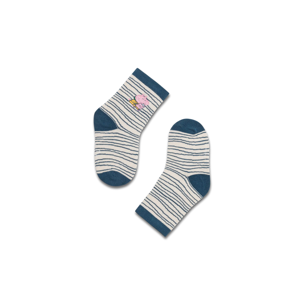 Koaa - Peppa Wutz «Cosy Corner» - chaussettes faciles Green / Beige