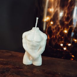 The man candle | rapeseed wax