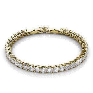 Venus-armband - goud en kristal