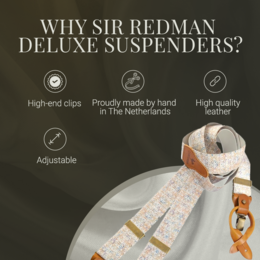 Sir Redman Braces - Y-Model - Off-white