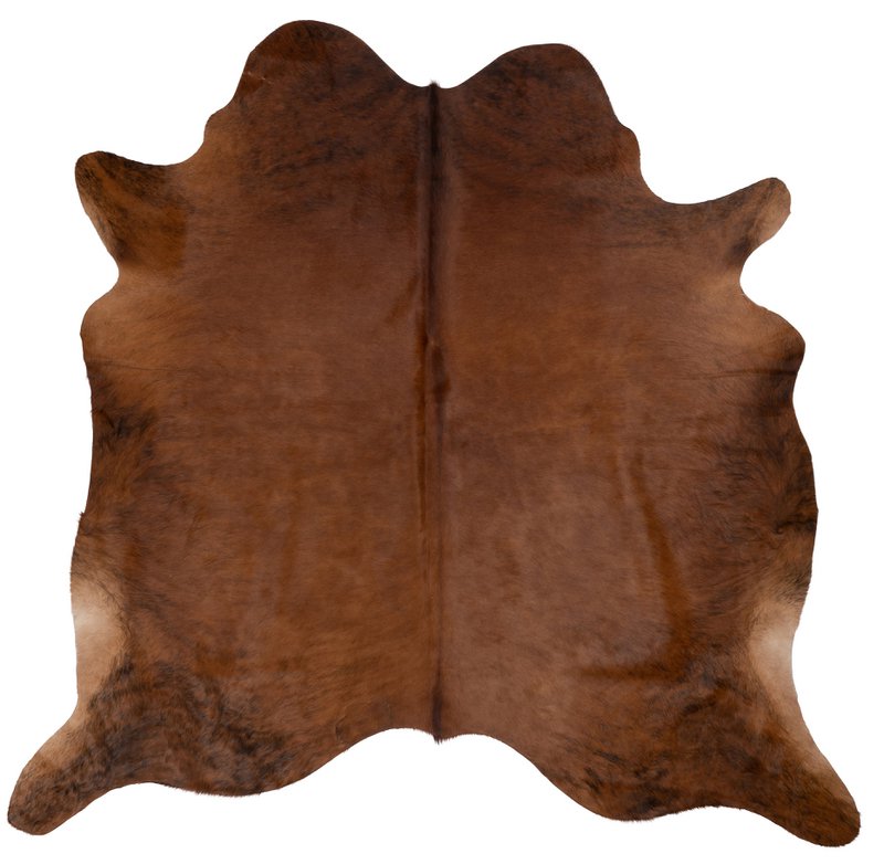 K459 | Unikt koskind | Brun | ca 180 x 160 cm