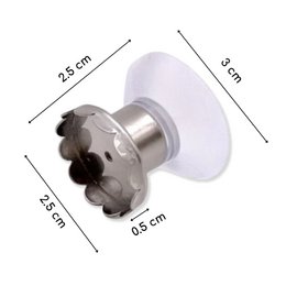 Magnetic Soft-free gap without drilling-hygienic & design-Bathroom wall fixation, kitchen, shower-dry soap-made in France