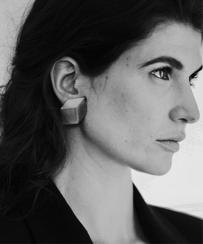 CUBE TROMPE L'OEIL clip-on earrings