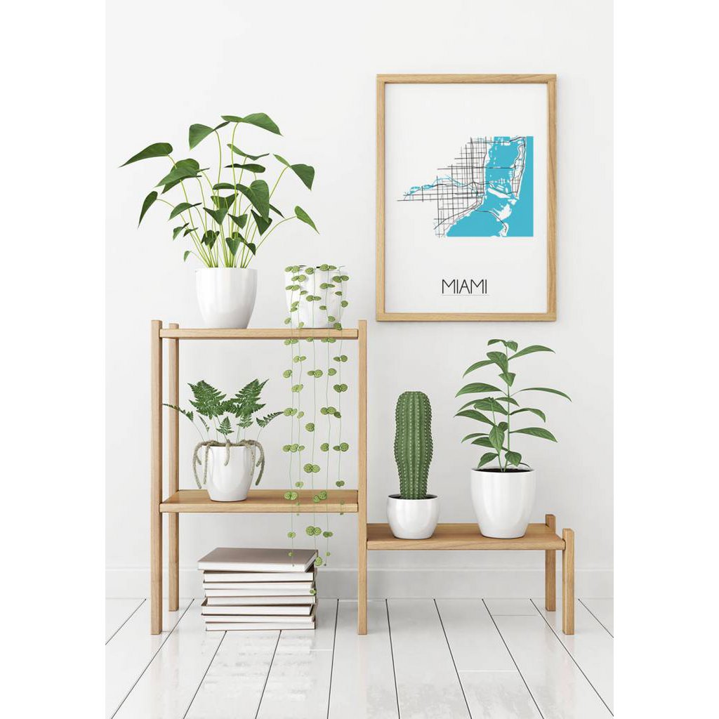 Miami Map poster