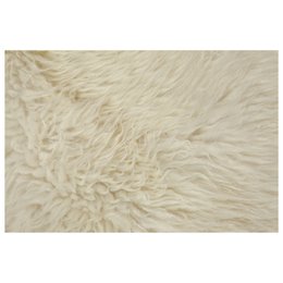 FÅRESKIND XL HVID 110-130cm