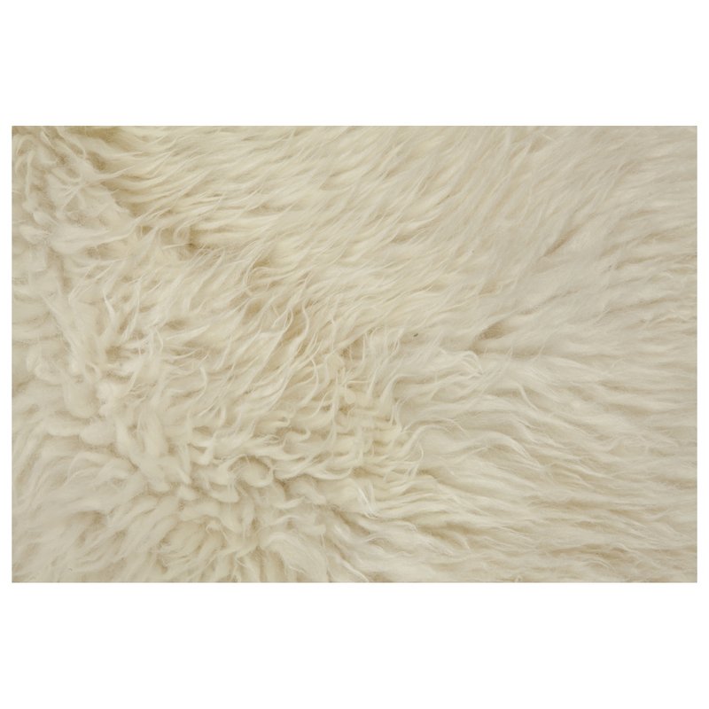 FÅRESKIND XL HVID 110-130cm