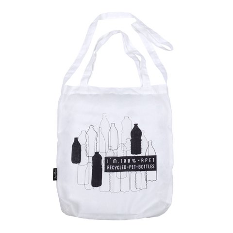 RECYCLED PET TOTE BAG BOTTLES HF