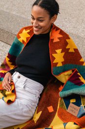 Plaid Native Okker