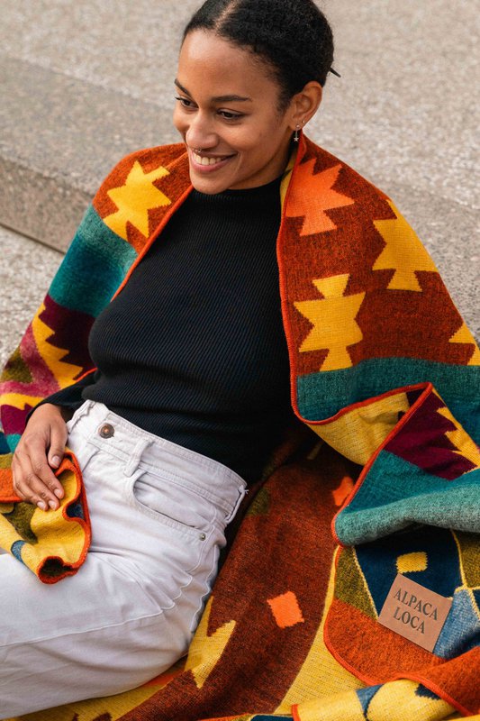 Plaid Native Okker