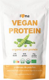 Proteine di piselli bio sfuse