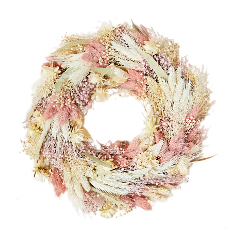 Getrockneter Blumenkranz Rouge
