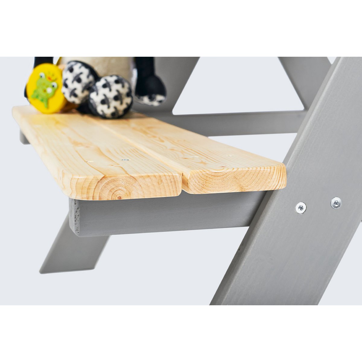 Children´s picnic bench „Nicki für 4”, grey